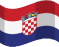 flaga Chorwacji oznaczająca tłumaczenia języka chorwackiego