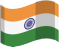 flaga Indii symbolizująca tłumaczenia języka hindi