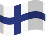 flaga Finlandii symbolizująca tłumaczenia języka fińskiego